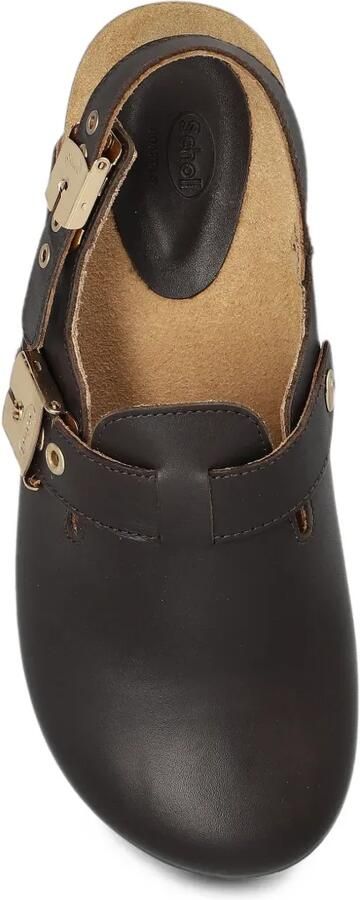Scholl Luna flat mules Bruin - Foto 4