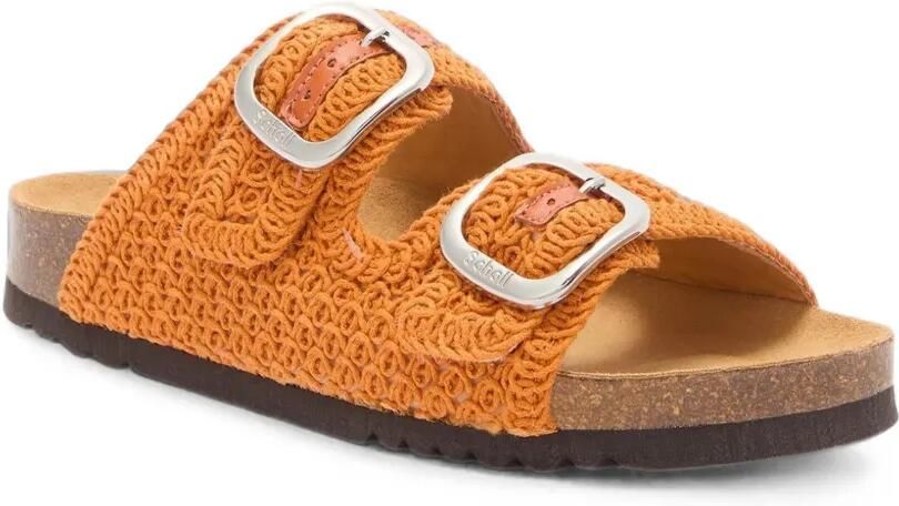Scholl Noelle gehaakte slippers Oranje - Foto 3