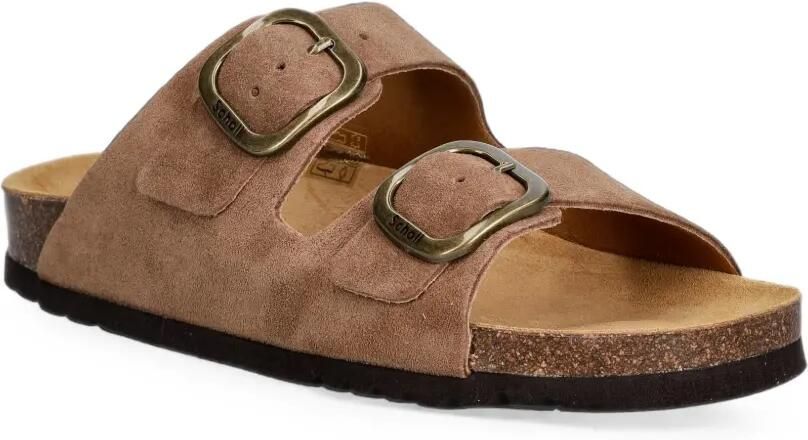 Scholl Noelle platte sandalen Bruin - Foto 2