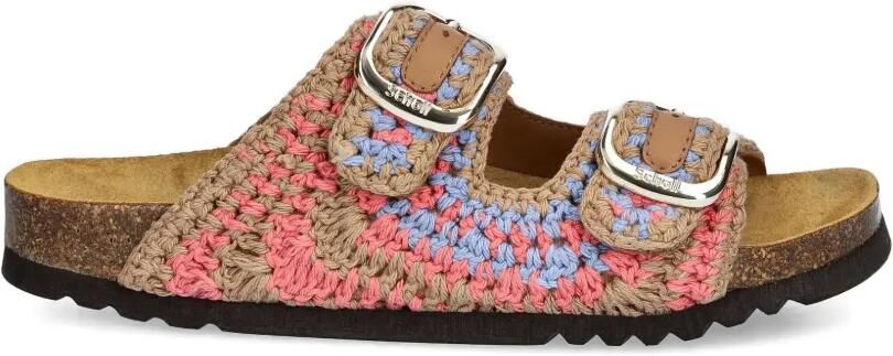 Scholl Noelle sandalen met gesp Beige