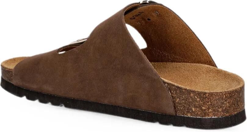 Scholl NOELLE slippers met gespsluiting Bruin - Foto 2