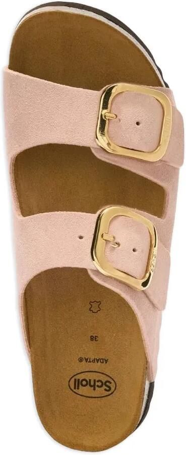 Scholl Noelle suède sandalen met gespsluiting Roze - Foto 4
