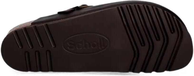 Scholl Olivier muiltjes met gespsluiting Bruin - Foto 5