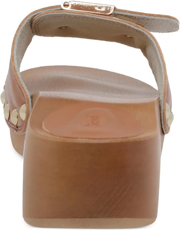 Scholl Pescura Heel Sr leren sandalen met hak Bruin - Foto 2