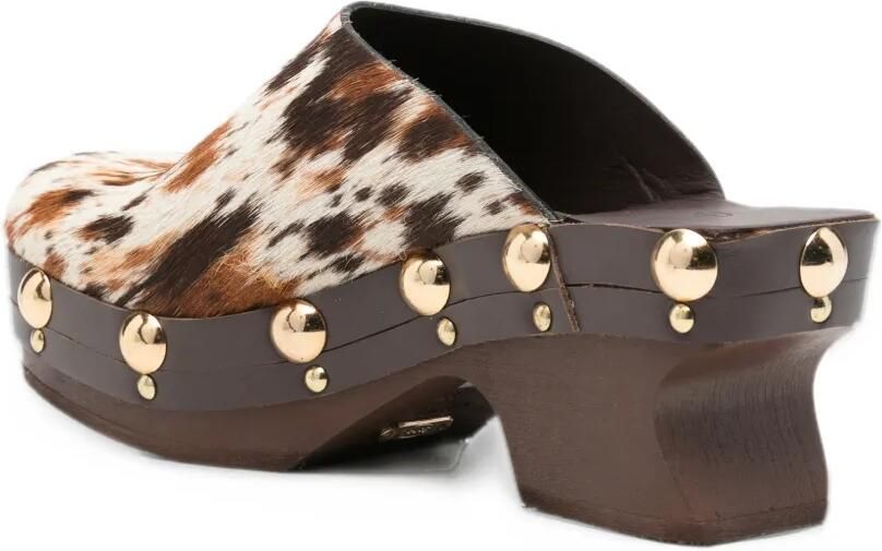 Scholl Pescura Koa pony-leather mules Wit - Foto 2