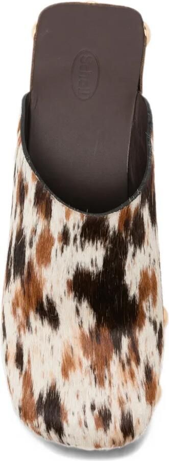 Scholl Pescura Koa pony-leather mules Wit - Foto 3