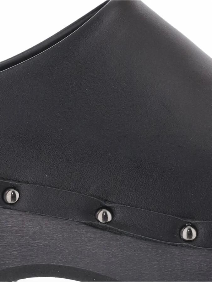Scholl Pescura Naima muiltjes verfraaid met studs Zwart