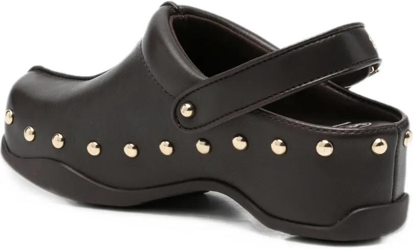 Scholl Pescura Phoebe stud-embellished mules Bruin - Foto 2