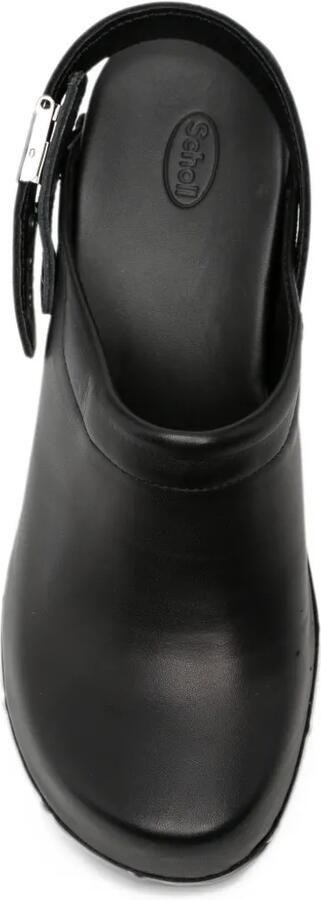Scholl Pescura Robin studded leather mules Zwart - Foto 3