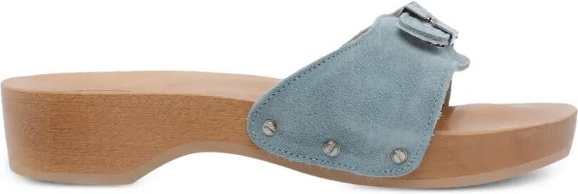 Scholl Pescura sandalen met gespsluiting Blauw