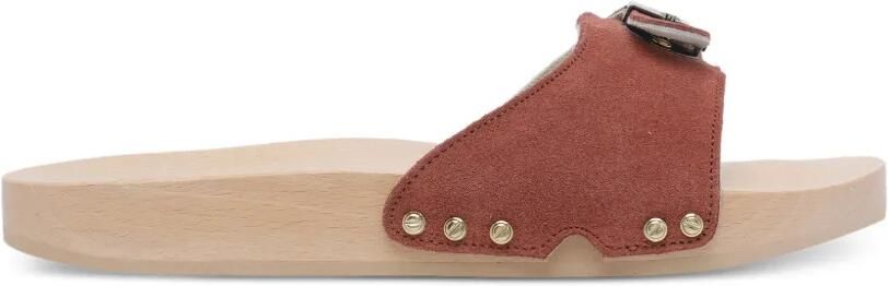 Scholl Pescura suède sandalen Bruin
