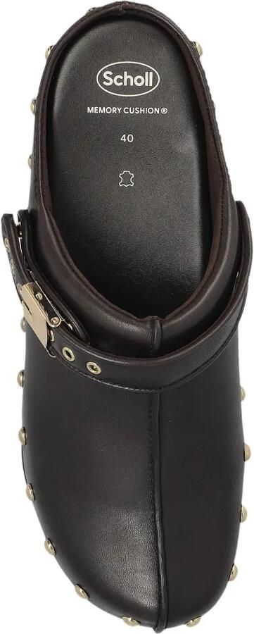 Scholl Phoebe stud-embellished mules Bruin - Foto 5