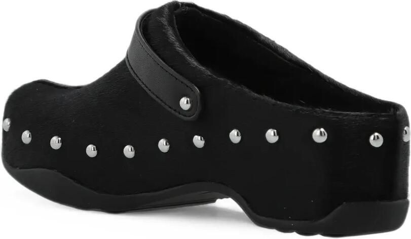 Scholl Phoebe leren muiltjes met studs Zwart - Foto 3