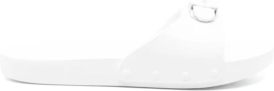 Scholl Rubberen slippers Wit