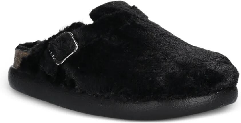 Scholl Slippers met gespdetail Zwart - Foto 3
