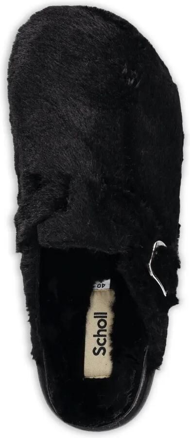 Scholl Slippers met gespdetail Zwart - Foto 4