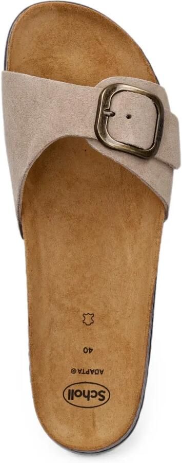 Scholl Slippers met gespdetails Beige - Foto 2