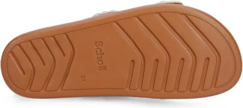 Scholl Slippers met gespsluiting en dierenprint Oranje - Foto 5