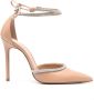 Schutz Carley Weekend leren pumps Beige - Thumbnail 1