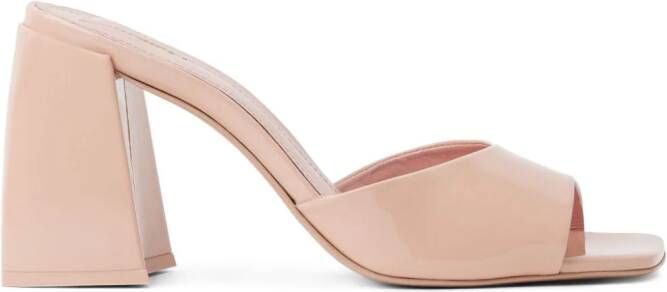 Schutz Sandalen met vierkante neus Roze