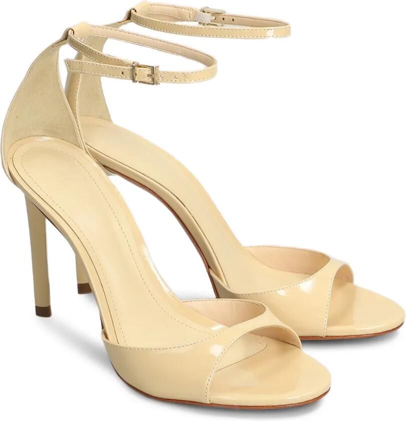 Schutz 100 mm Scarlett sandalen met gelakte afwerking Beige - Foto 3