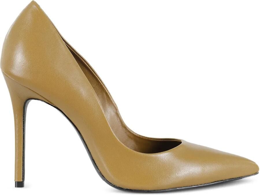 Schutz 105 mm Decollete pumps met puntige neus Groen