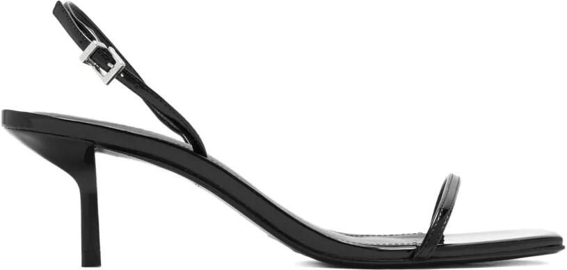 Schutz Judith slingback sandalen met open neus Zwart
