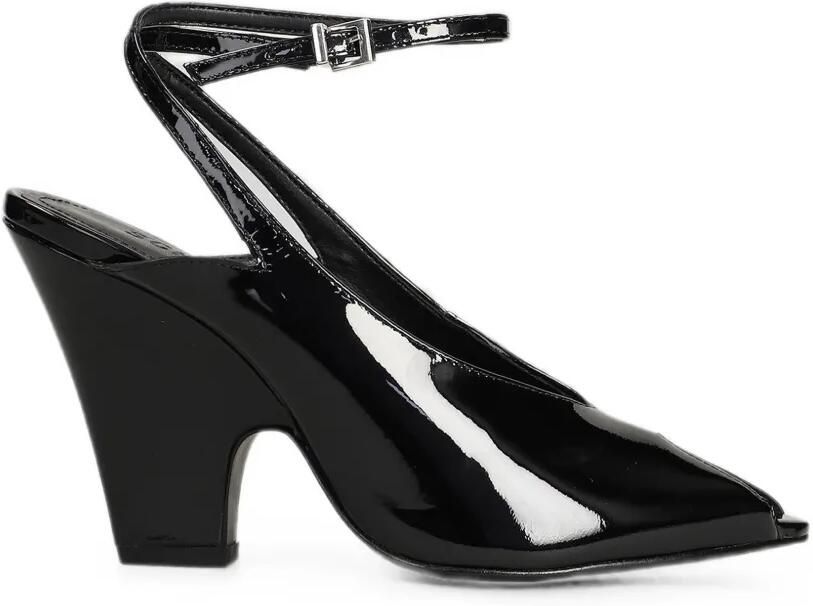 Schutz Lakleren pumps met enkelbandje Zwart