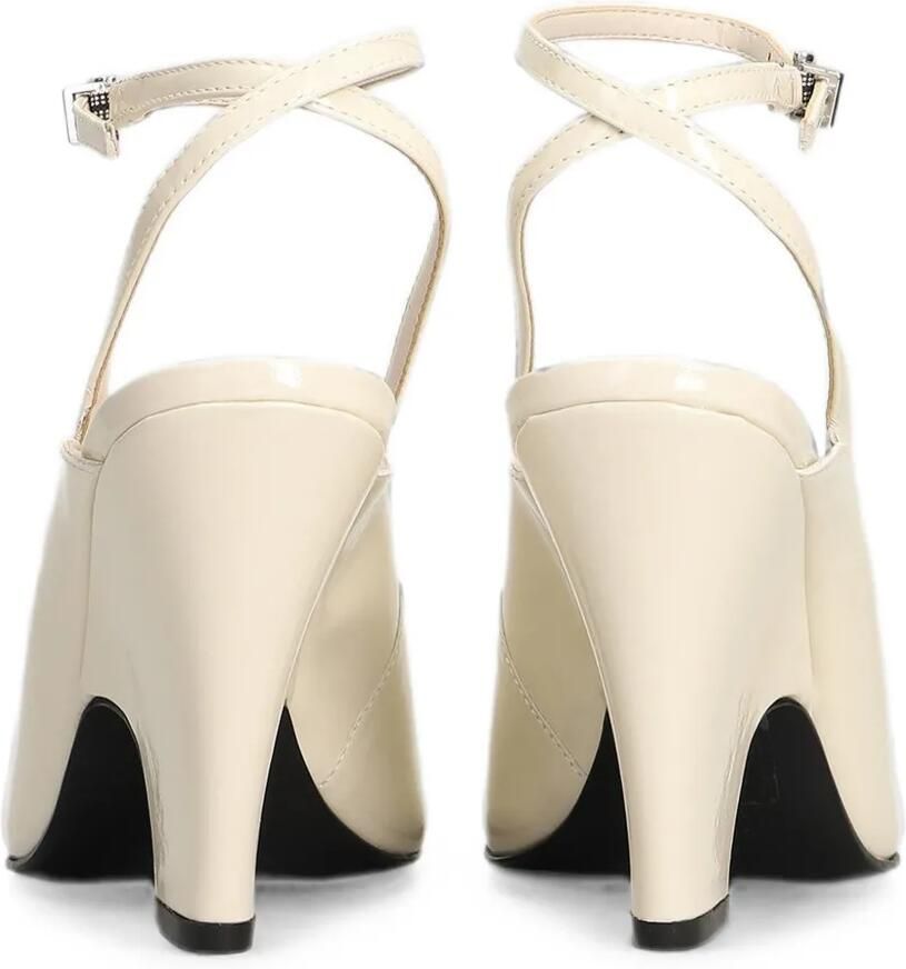 Schutz Lakleren pumps met open neus Wit - Foto 2