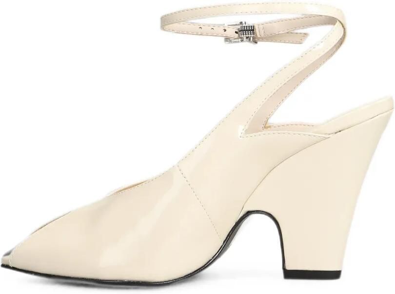 Schutz Lakleren pumps met open neus Wit - Foto 5