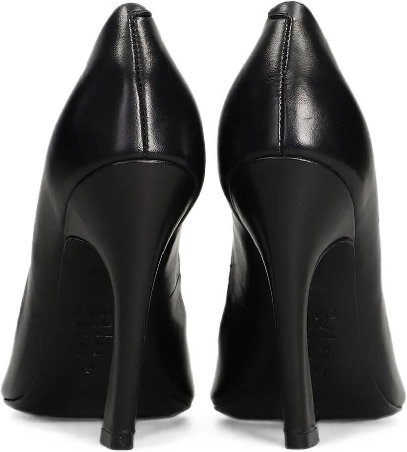 Schutz Lexi pumps met sculpturale hak en puntige neus Zwart - Foto 2