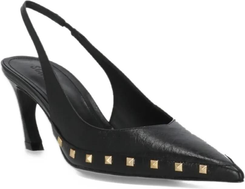 Schutz Lexi stud-embellished slingback pumps Zwart - Foto 3