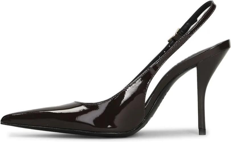 Schutz Liora lakleren slingback pumps met hak Bruin - Foto 5
