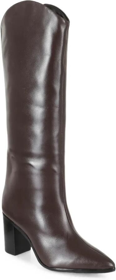 Schutz Maryana pointed-toe leather boots Bruin - Foto 2
