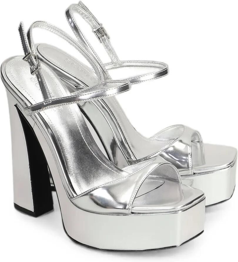 Schutz Metallic sandalen Zilver - Foto 2