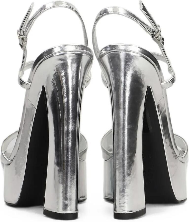 Schutz Metallic sandalen Zilver - Foto 3
