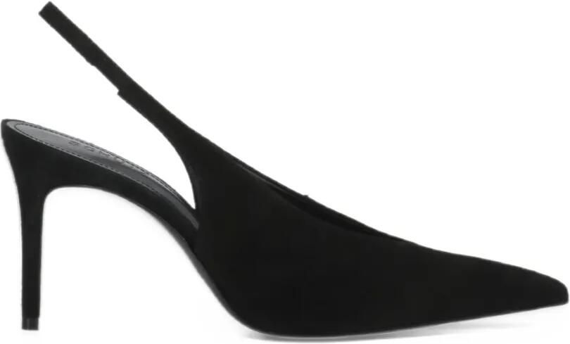 Schutz pointed-toe slingback pumps Zwart