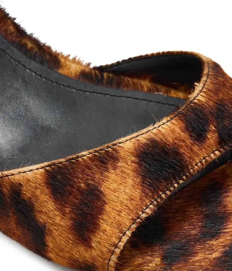 Schutz Sandalen met luipaardprint en hak Bruin - Foto 2