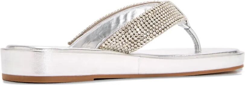 Schutz Sandalen verfraaid met kristallen Zilver - Foto 4