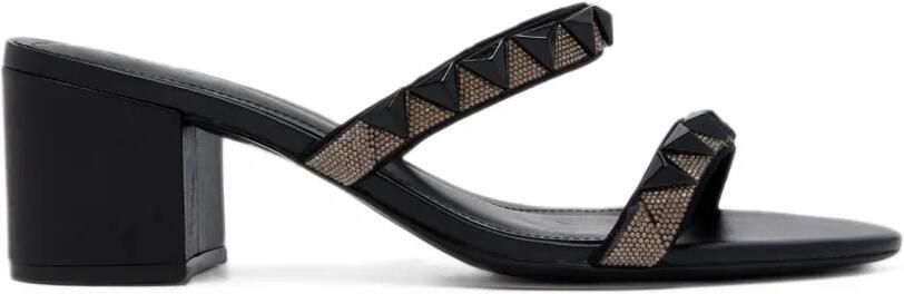 Schutz Sandalen verfraaid met kristallen Zwart