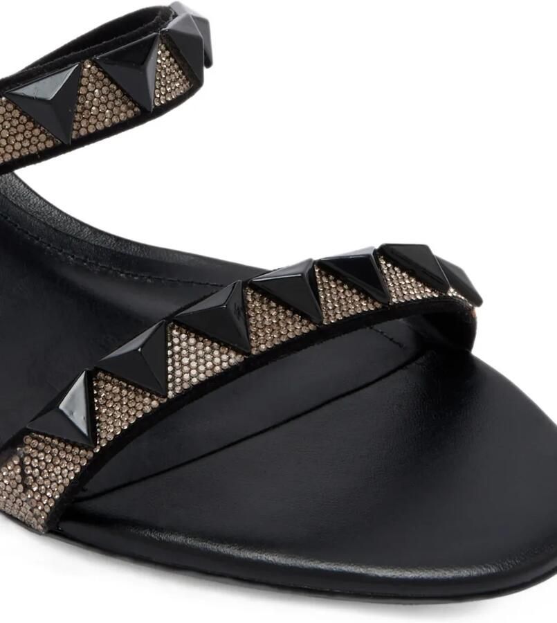 Schutz Sandalen verfraaid met kristallen Zwart - Foto 2