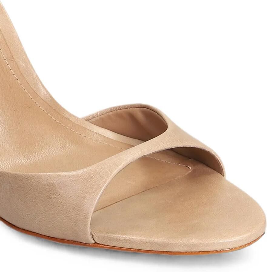 Schutz Stiletto sandalen Beige - Foto 2