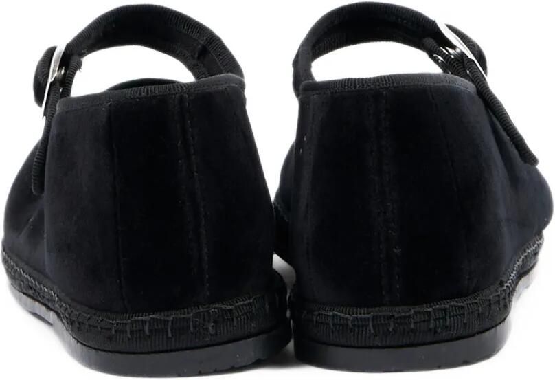 Sciuscià Maryjane velvet ballet flats Zwart - Foto 3