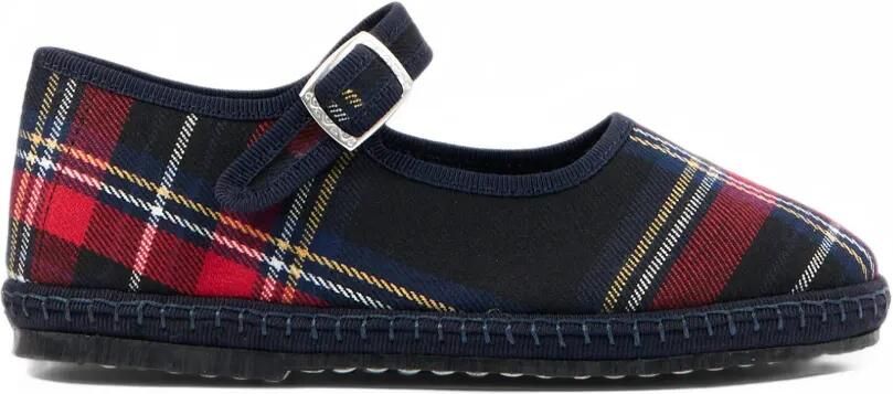 Sciuscià tartan ballet flats Zwart - Foto 5