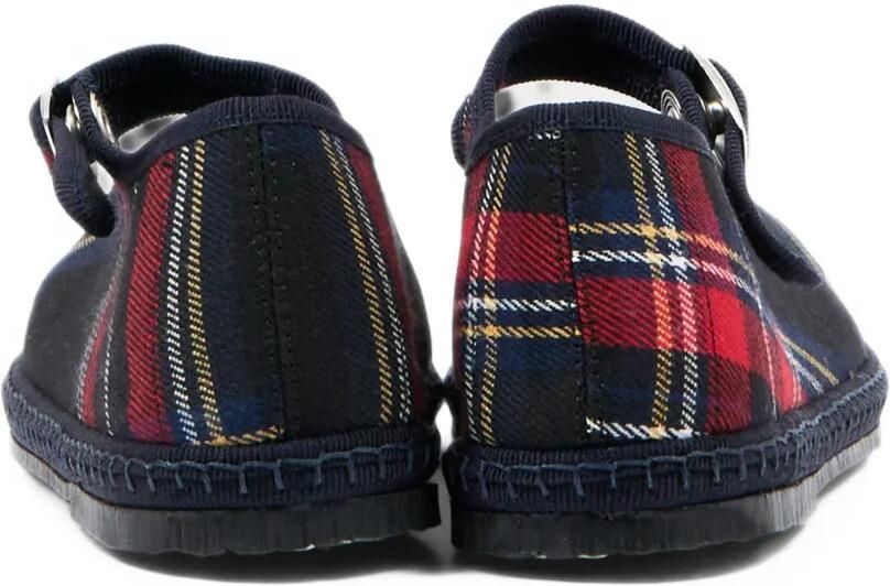 Sciuscià tartan ballet flats Zwart - Foto 4