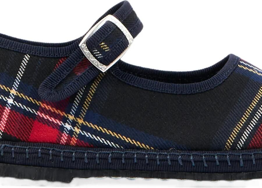 Sciuscià tartan ballet flats Zwart - Foto 3