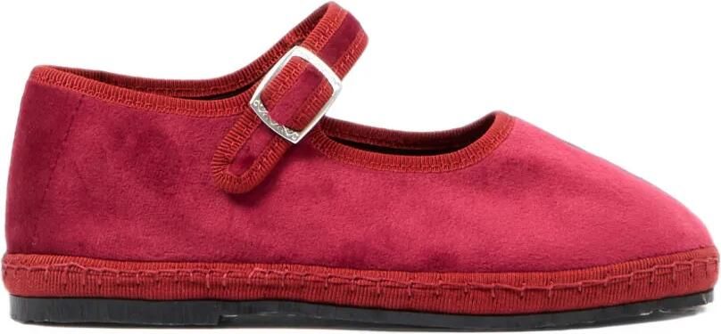 Sciuscià velvet ballet flats Rood - Foto 5