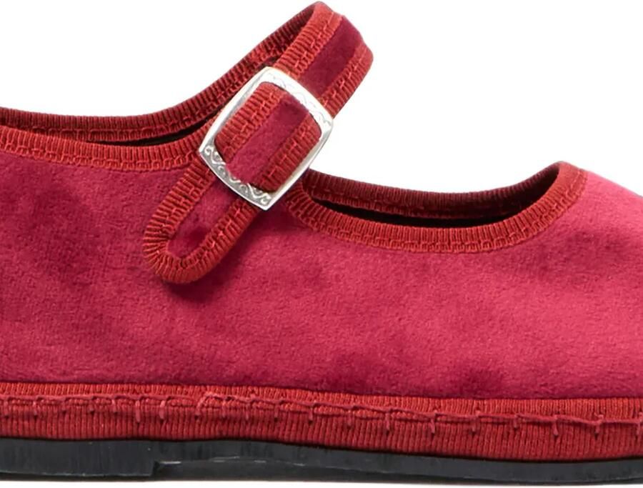Sciuscià velvet ballet flats Rood - Foto 2