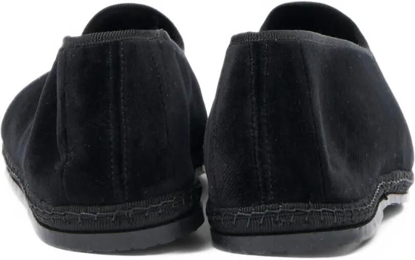 Sciuscià velvet loafer Zwart - Foto 3