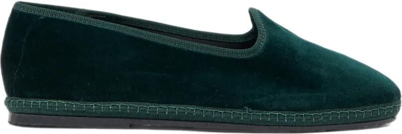 Sciuscià velvet loafers Groen - Foto 4
